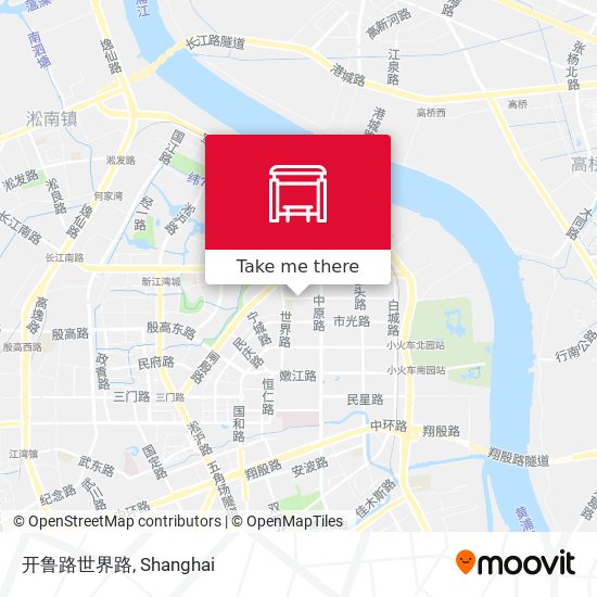 开鲁路世界路 map