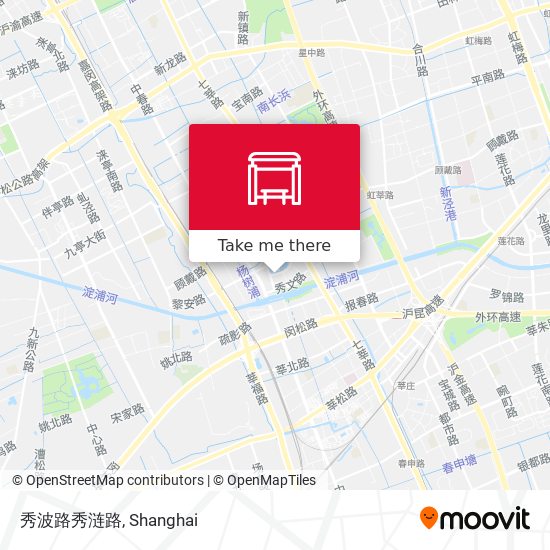 秀波路秀涟路 map