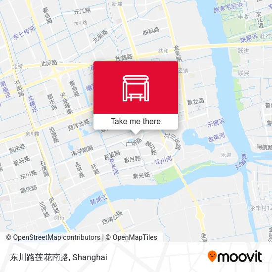 东川路莲花南路 map