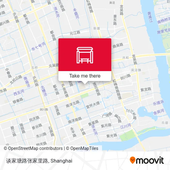 谈家塘路张家里路 map
