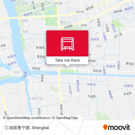 汇雄路鲁宁路 map