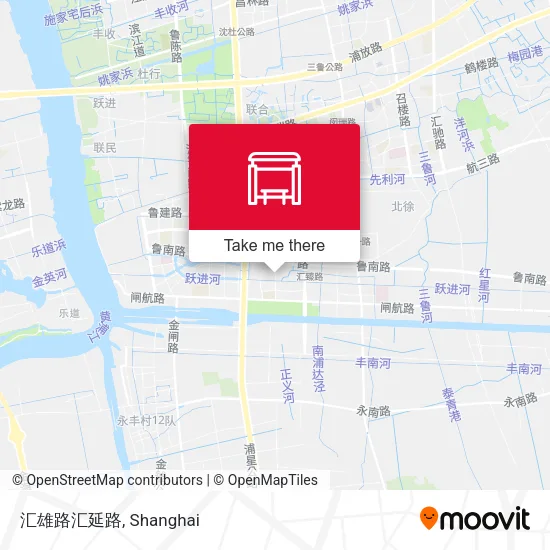 汇雄路汇延路 map