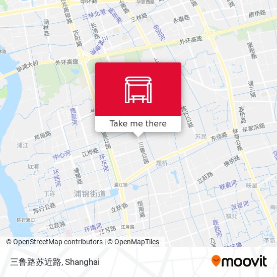 三鲁路苏近路 map