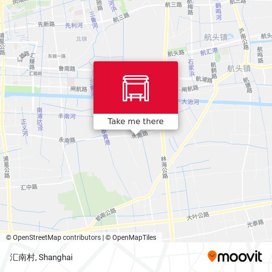 汇南村 map