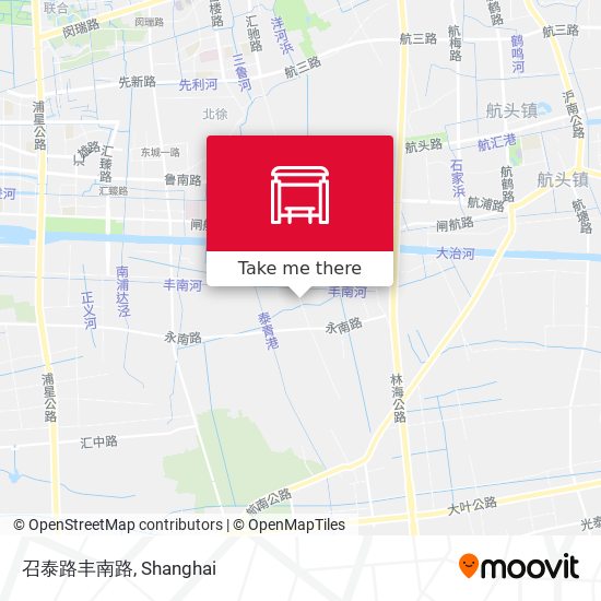 召泰路丰南路 map