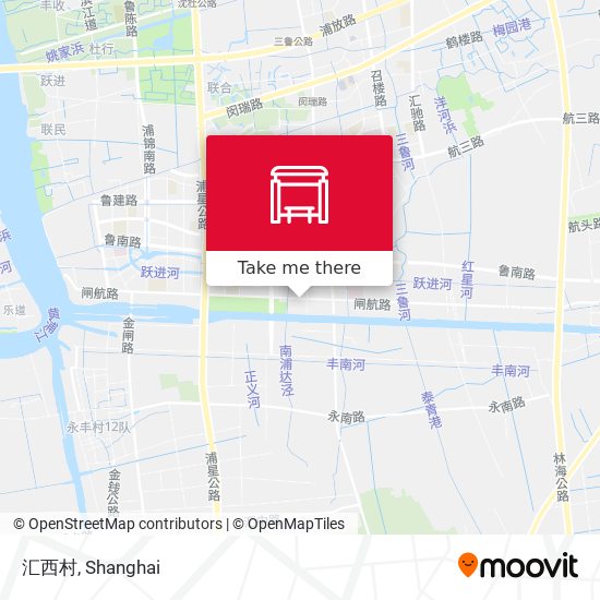 汇西村 map