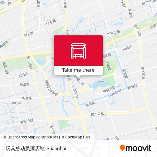 玩具总动员酒店站 map