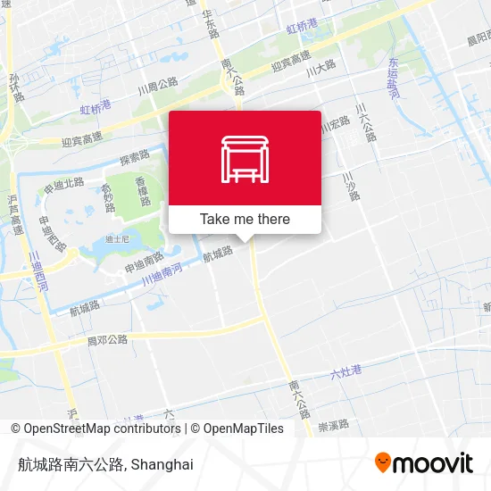 航城路南六公路 map