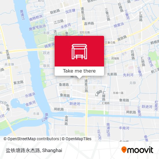 盐铁塘路永杰路 map