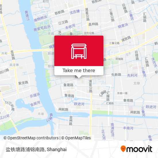 盐铁塘路浦锦南路 map