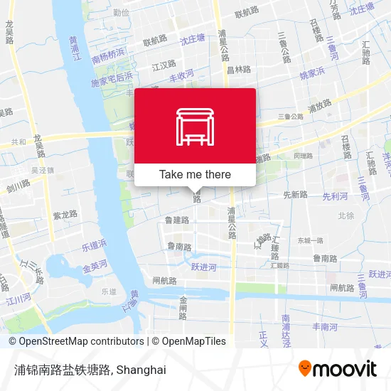 浦锦南路盐铁塘路 map