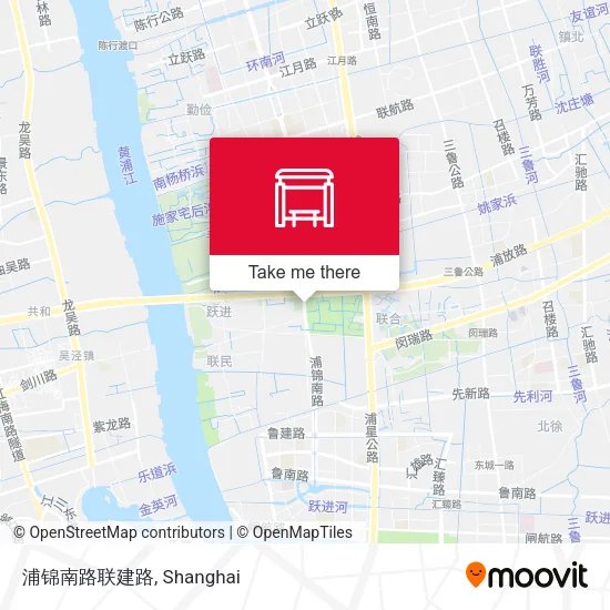 浦锦南路联建路 map