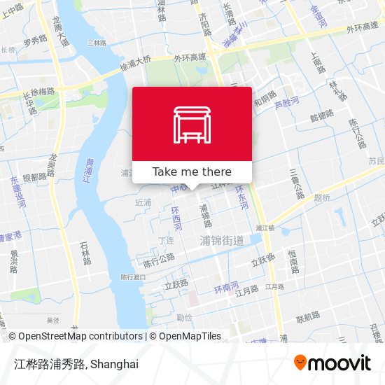 江桦路浦秀路 map