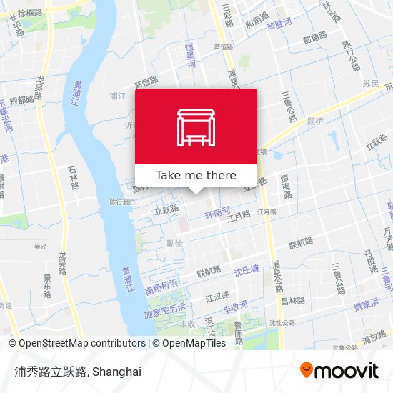 浦秀路立跃路 map