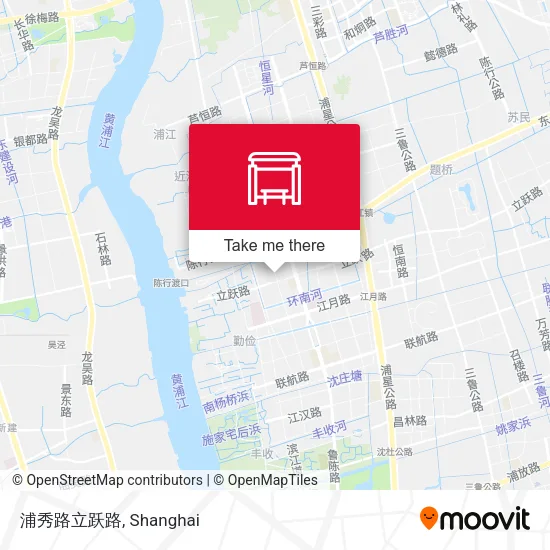 浦秀路立跃路 map