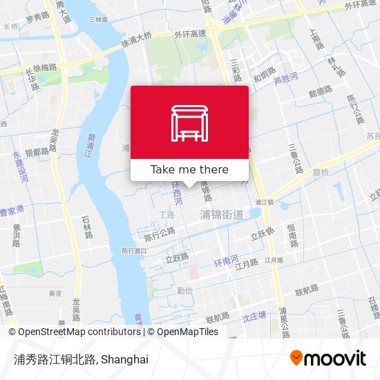 浦秀路江铜北路 map