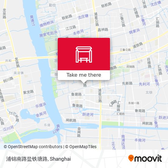 浦锦南路盐铁塘路 map