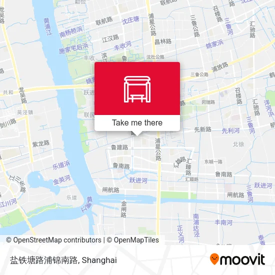 盐铁塘路浦锦南路 map