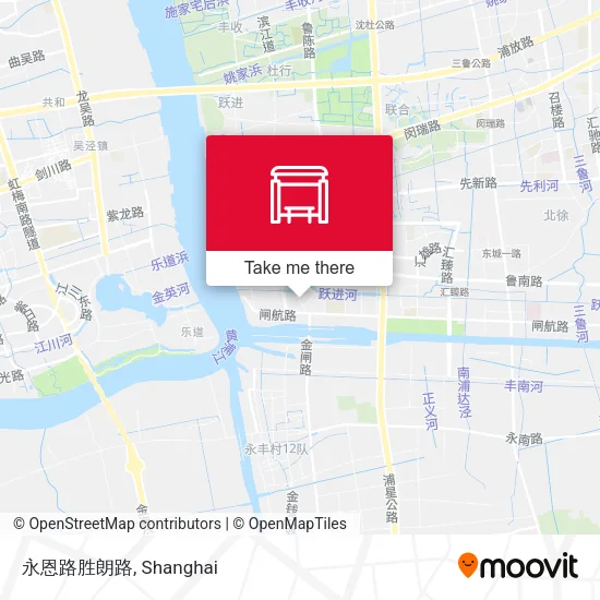 永恩路胜朗路 map