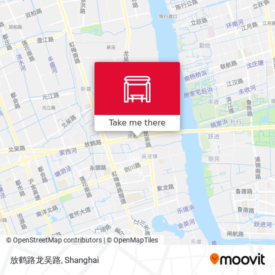 放鹤路龙吴路 map