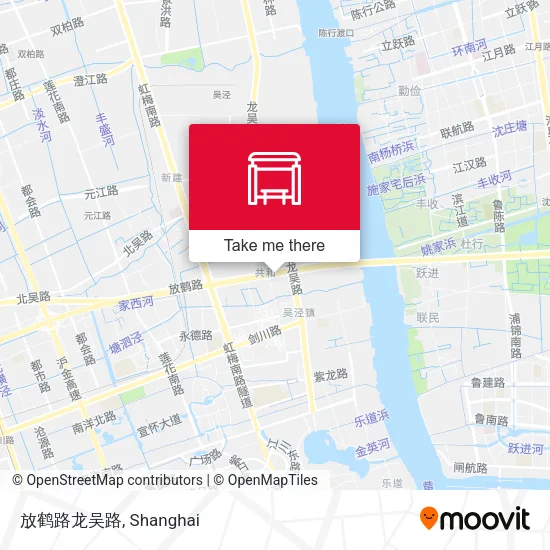 放鹤路龙吴路 map