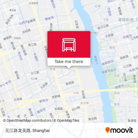 元江路龙吴路 map