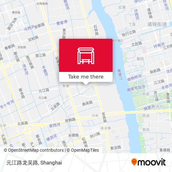 元江路龙吴路 map