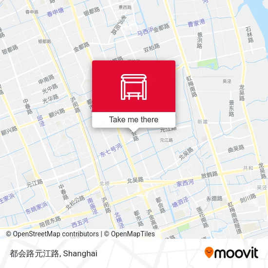 都会路元江路 map
