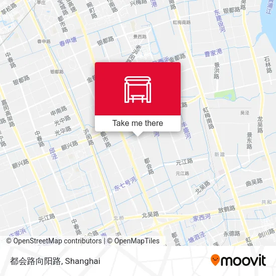都会路向阳路 map