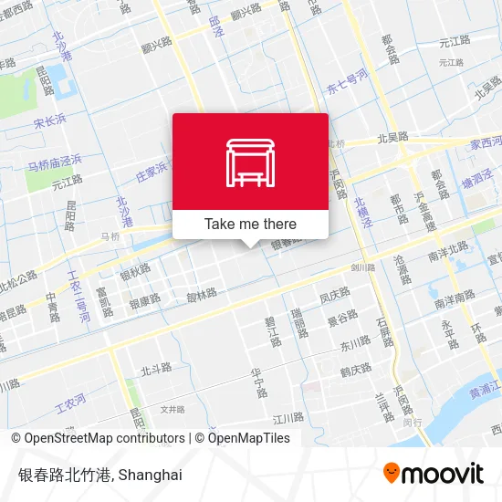 银春路北竹港 map
