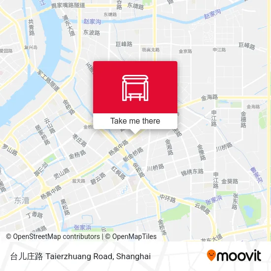 台儿庄路 Taierzhuang Road map