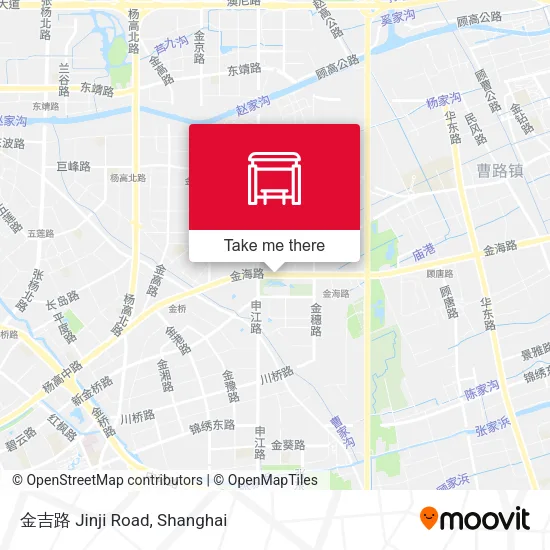 金吉路 Jinji Road map