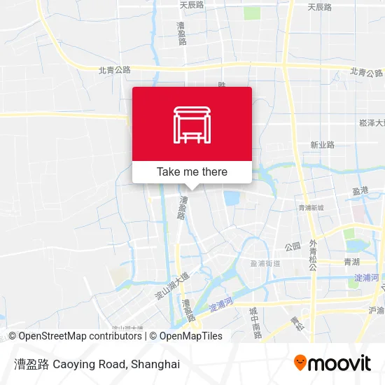 漕盈路 Caoying Road map