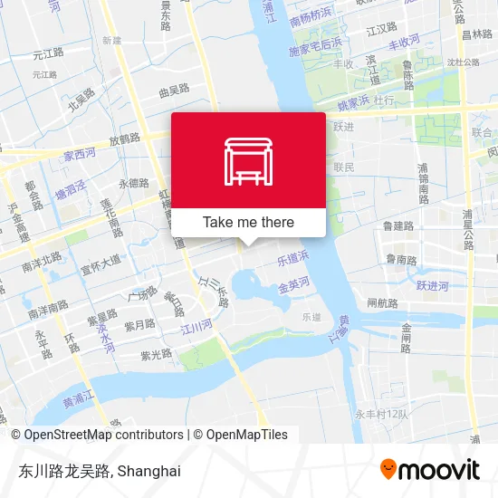 东川路龙吴路 map