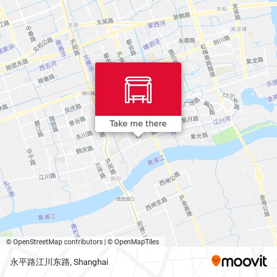 永平路江川东路 map