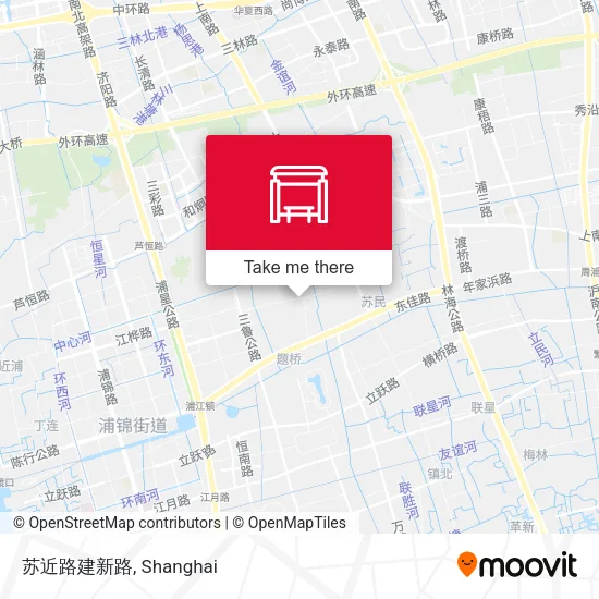 苏近路建新路 map