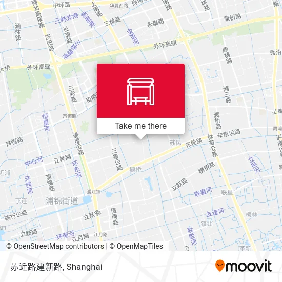 苏近路建新路 map