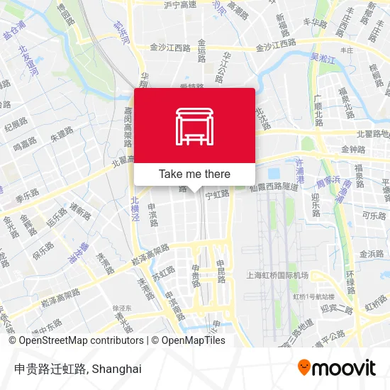 申贵路迁虹路 map