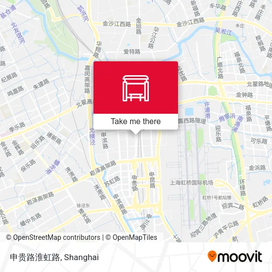 申贵路淮虹路 map