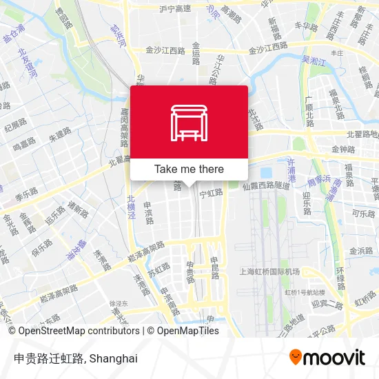 申贵路迁虹路 map