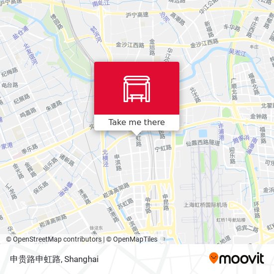 申贵路申虹路 map