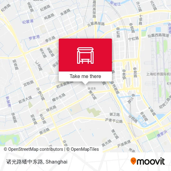 诸光路蟠中东路 map