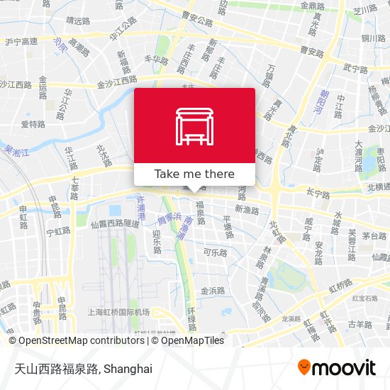 天山西路福泉路 map