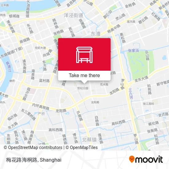 梅花路海桐路 map
