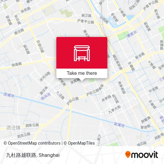 九杜路越联路 map