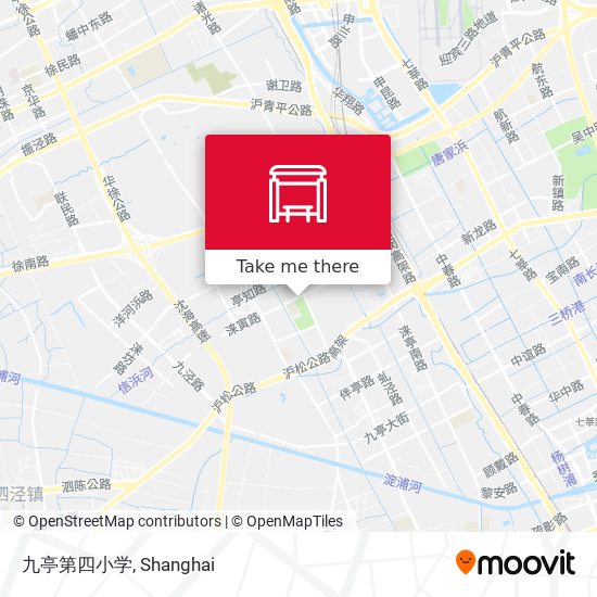 九亭第四小学 map