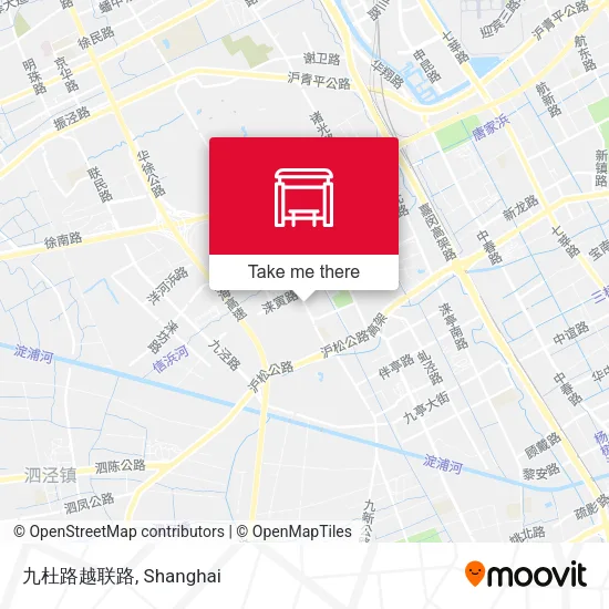 九杜路越联路 map