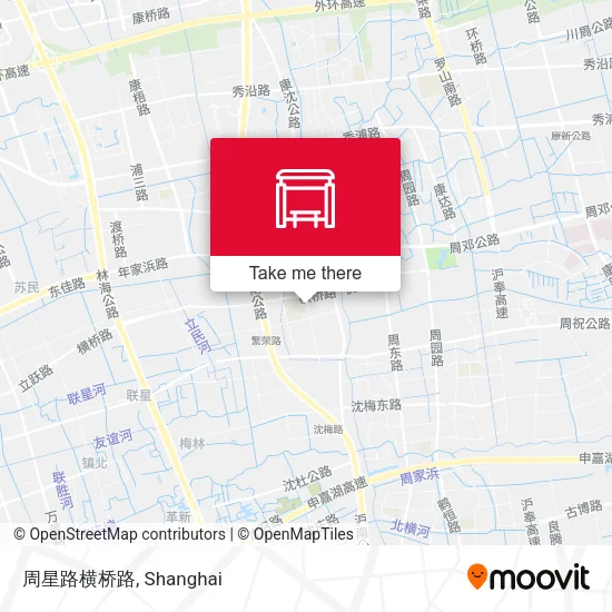 周星路横桥路 map