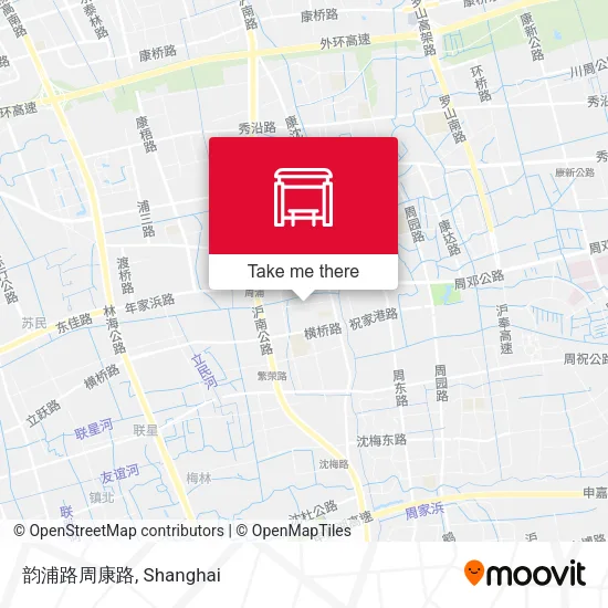 韵浦路周康路 map