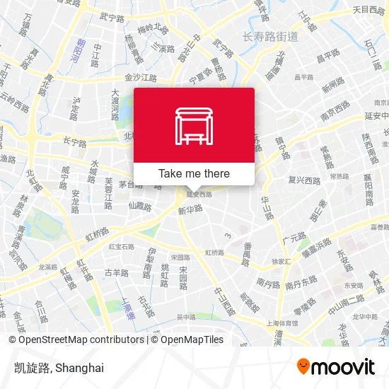 凯旋路 map